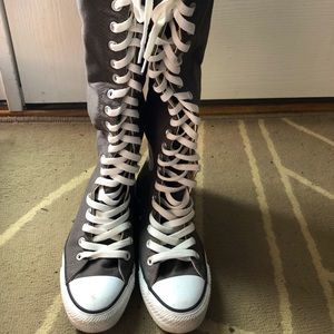 Converse knee high tops